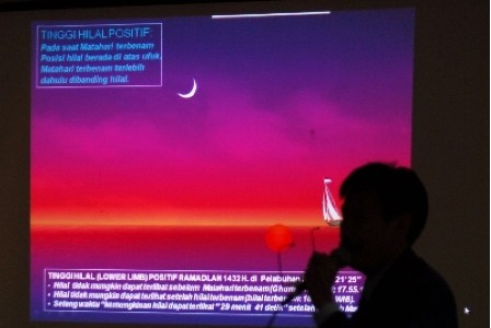 Pemaparan Posisi Hilal Mengawali Sidang Isbat